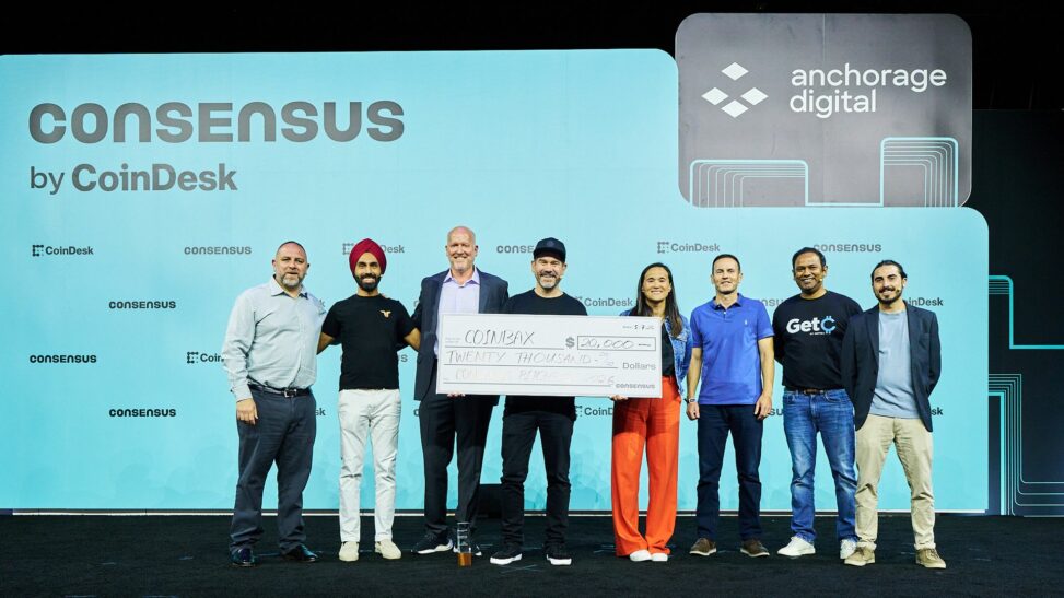 Coinbax wins $20,000 pitchfest prize at consensus miami for stablecoin compliance