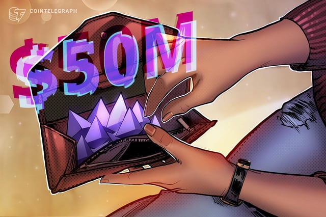 Ethereum foundation unstakes another $50m eth
