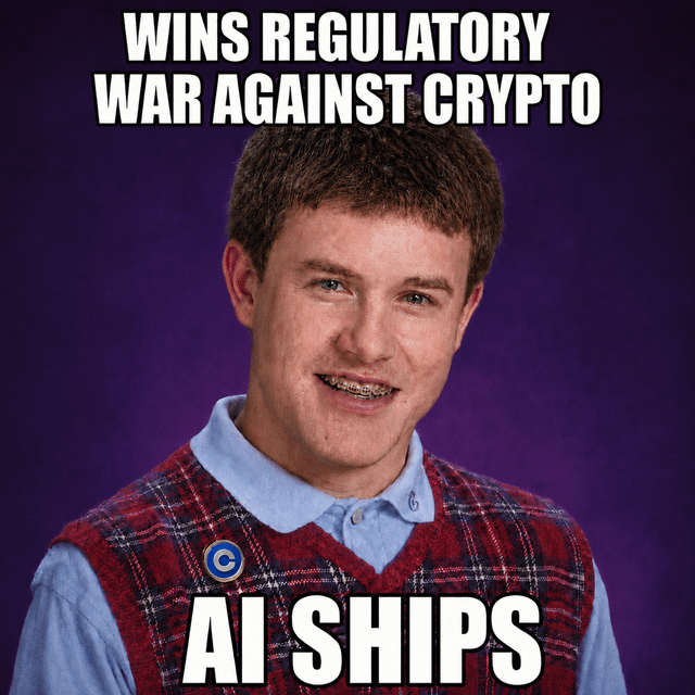 Celebrating return of memes: bad luck brian armstrong