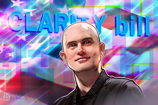 Coinbase ceo brian armstrong gets behind clarity act ahead of thursday markup