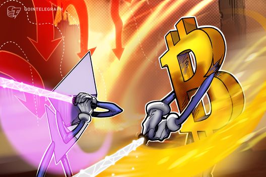 Ethereum down 35% versus bitcoin in a year: will the eth price downtrend continue?