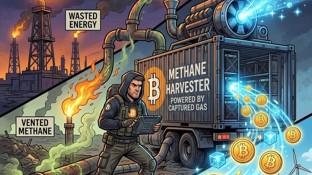 The methane hunters: why bitcoin miners are the planet's unlikely green allies. politicians write climate regulations that fail. bitcoin miners use thermodynamic greed to hunt down stranded methane and succeed. how the parallel economy is cleaning up the grid.