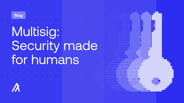 Multisig: security made for humans