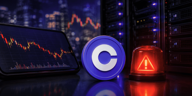 Coinbase trading platform outage resolved after six hours, days after ai and layoff announcement
