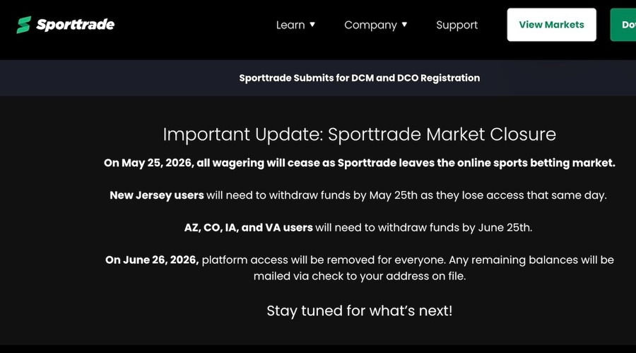 Sporttrade exits sports betting to rebuild around prediction markets under cftc oversight