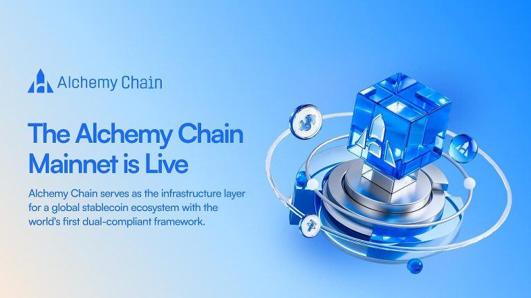 The alchemy chain mainnet is live
