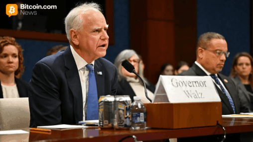 Gov. walz signs bitcoin custody bill, letting minnesota banks hold crypto aug. 1