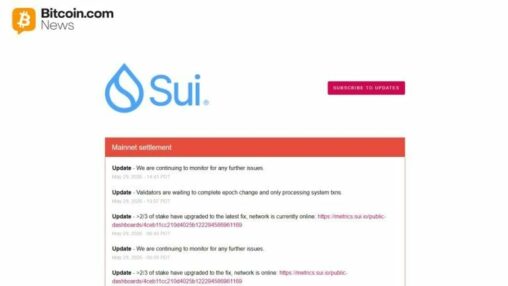 Sui network hits third transaction halt in 48 hour outage wave