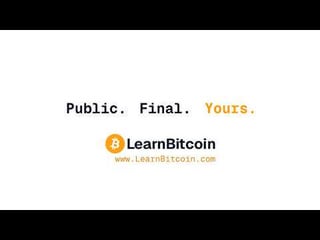 How a bitcoin transaction actually works (in 48 seconds)