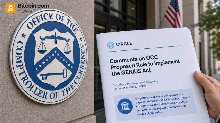 Circle urges occ to finalize strong genius act stablecoin rules