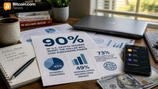 Okx: 90% of us crypto traders surveyed fear dollar purchasing power drop