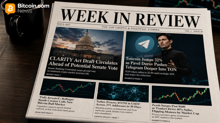 Privacy narrative makes comeback, ton jumps, clarity comes into view, and more – week in review