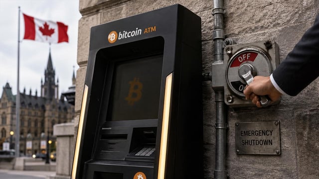 Canada wants to ban crypto atms as fraud fears turn bitcoin access into a political target
