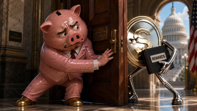 White house reveals us banks 'refused' to attend meetings to resolve stablecoin rewards issue in clarity act