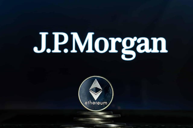 Jpmorgan launches ethereum treasury fund as charles schwab expands crypto trading