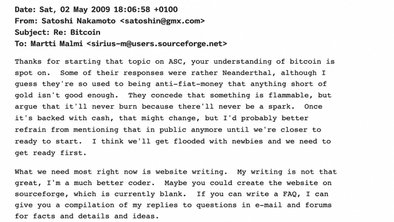 25 lesser known facts about satoshi nakamoto drawn from emails, code, and metadata