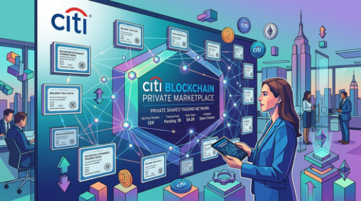 Citi launches blockchain marketplace for private companies shares: report