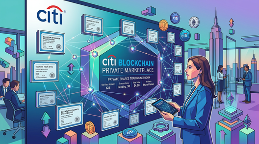 Citi launches blockchain marketplace for private companies shares: report