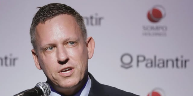 Peter thiel's leaked dialog retreat attendees worth 68% more than the pentagon's budget
