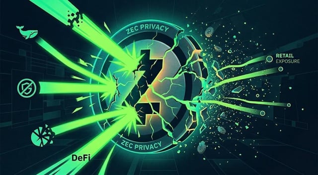 Zcash (zec) is not the answer to defi privacy, it's more of an illusion inside the 10x pump, whale concentration, and the impending retail downfall