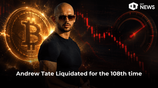 Andrew tate liquidated for the 108th time going 40x long on bitcoin