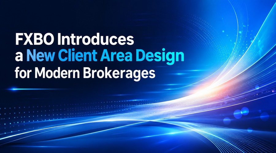 Fxbo introduces a new client area design for modern brokerages