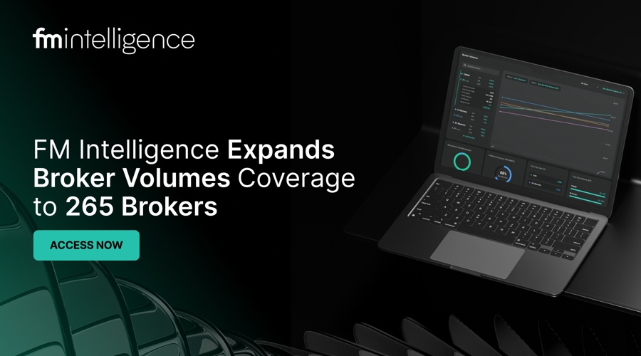 Finance magnates intelligence expands broker volumes coverage to 265 brokers
