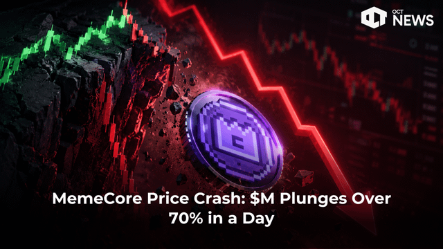 Memecore price crash: $m plunges over 70% in a day insider control suspected