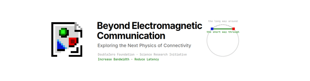 A crypto company is funding actual physics research into sending data through the earth with neutrinos. regardless of what you think about crypto utility, this is pretty wild.