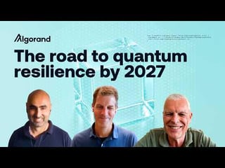 Algorand's post quantum roadmap: securing the future of blockchain