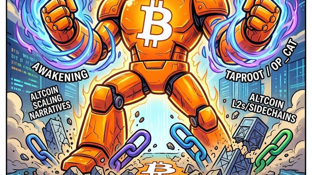 Bitcoin's zk awakening: the cryptographic death of the altcoin scaling narrative. strip away the marketing noise. here is the uncompromising technical blueprint of how taproot, bitvm, and op cat are turning the base layer into a natively trustless settlement engine.