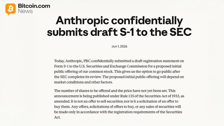 Anthropic files confidential s 1 with sec, targets ipo at $965b valuation