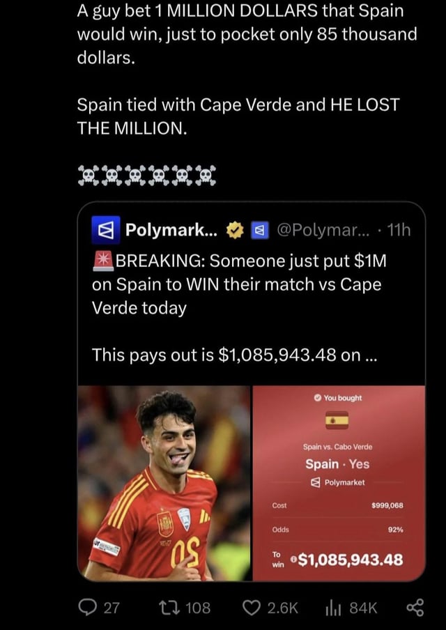 How to lose $1 million
