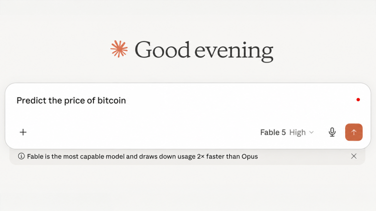 Claude fable 5 puts 25% odds on bitcoin reaching $95k by year end 2026