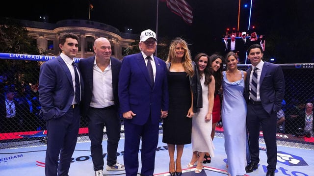 White house ufc fighters paid bonus by trump family crypto firm