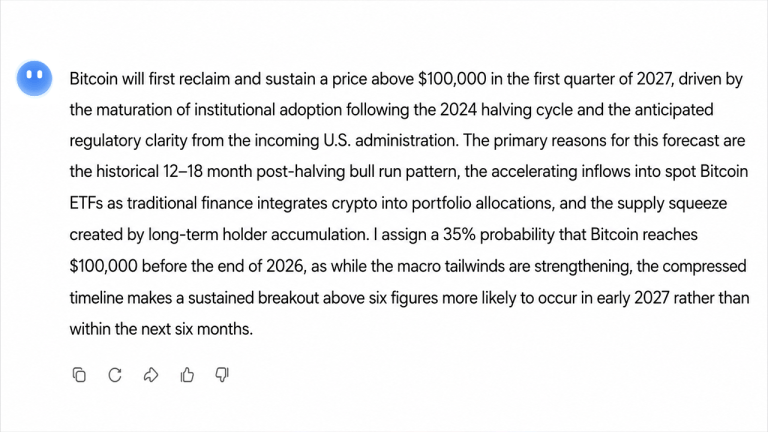Grok, meta ai and claude predict bitcoin’s $100k comeback as btc battles $60k
