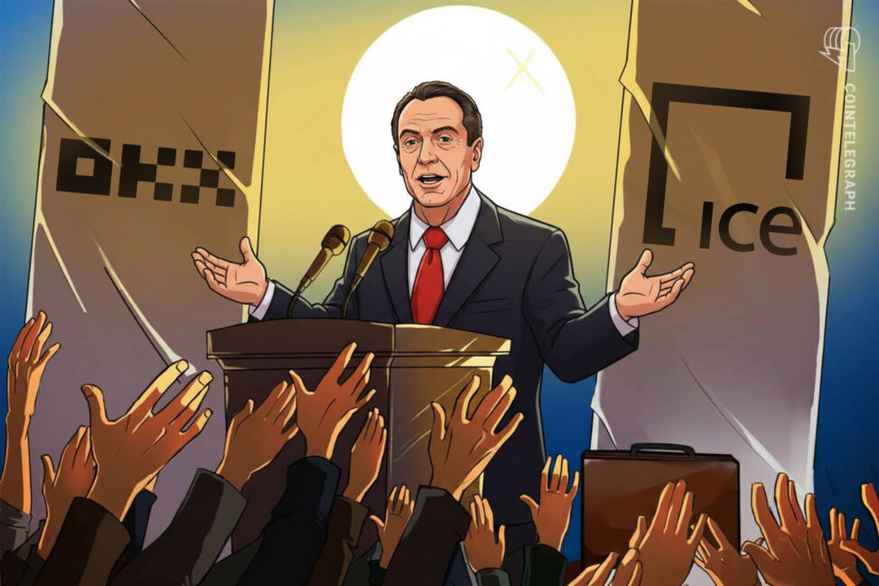 Andrew cuomo to lead joint tradfi crypto venture between okx and intercontinental exchange