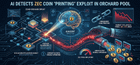 A zero knowledge exploit discovered by ai allowed virtual "printing" of zec coins, triggering a severe market collapse