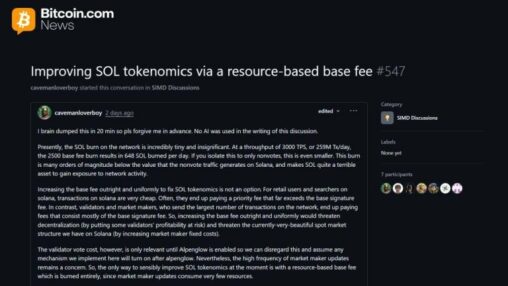 Solana prepares for a massive tokenomics overhaul to slash network inflation