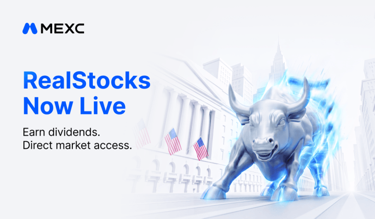 Crypto meets wall street: mexc unveils ‘realstocks’ with 0 fee u.s. equity trading and real dividends