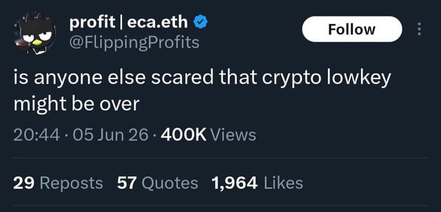 What if it's all just a fad and you look back from 2030 and realise how much time and money you wasted on this bullshit?