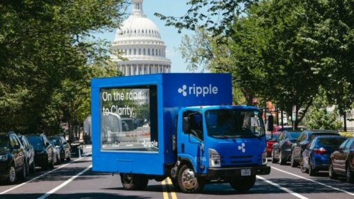 Ripple’s clarity truck hits washington as congress weighs crypto rules