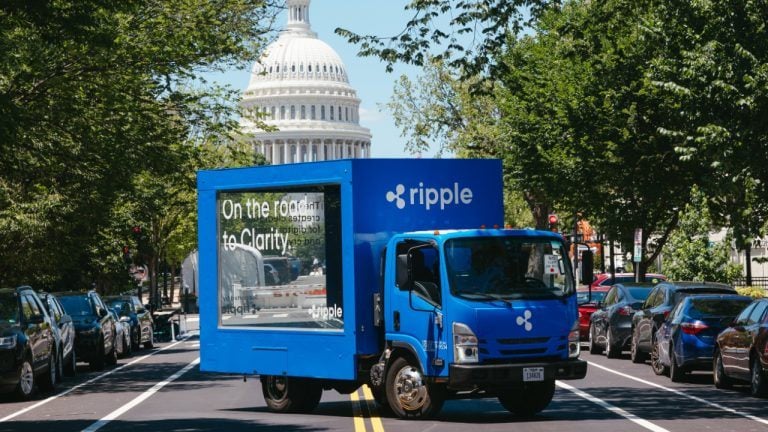 Ripple’s clarity truck hits washington as congress weighs crypto rules