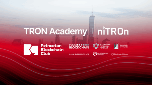 Tron dao participates in ethconf and hosts tron academy powered by nitron at ethglobal new york 2026