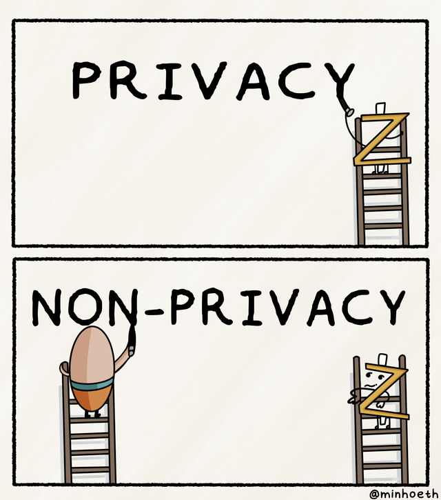 The privacy token of crypto zec