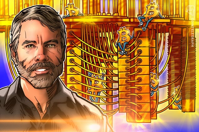 Bitcoin doesn’t need ethereum style yield: michael saylor