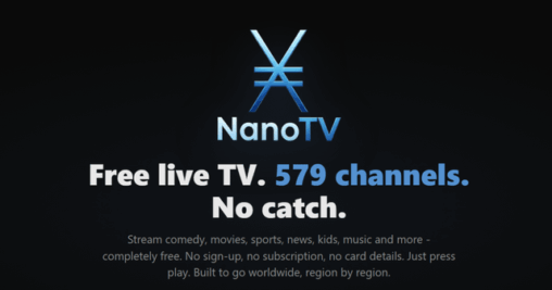 Introducing nanotv!
