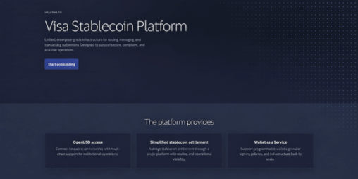 Exclusive: visa launches new platform to provide stablecoin services to more than 200 million merchants