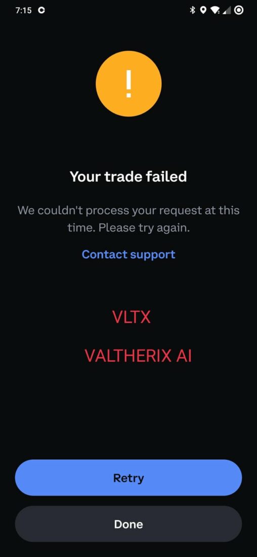 Vltx ...