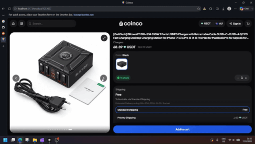 We spent the last few months building a web3 store with global delivery